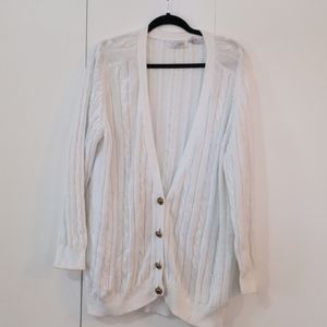 Granny chic cozy knit cardigan